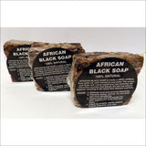 African Raw Black Soap 100% Natural( half Lb)