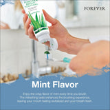 Forever Living - Bright Toothgel - Fluoride-Free Aloe Vera Gel with Bee Propolis Peppermint-Spearmint Flavor Dental Care 4.6 oz
