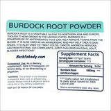 Burdock Root Powder - 4 oz. - Yado African & Caribbean Market