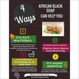 West African Black Soap Paste: 16 oz. - Yado African & Caribbean Market