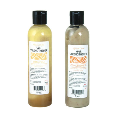 African Chebe Shampoo & Conditioner Set – Hair Strengthening