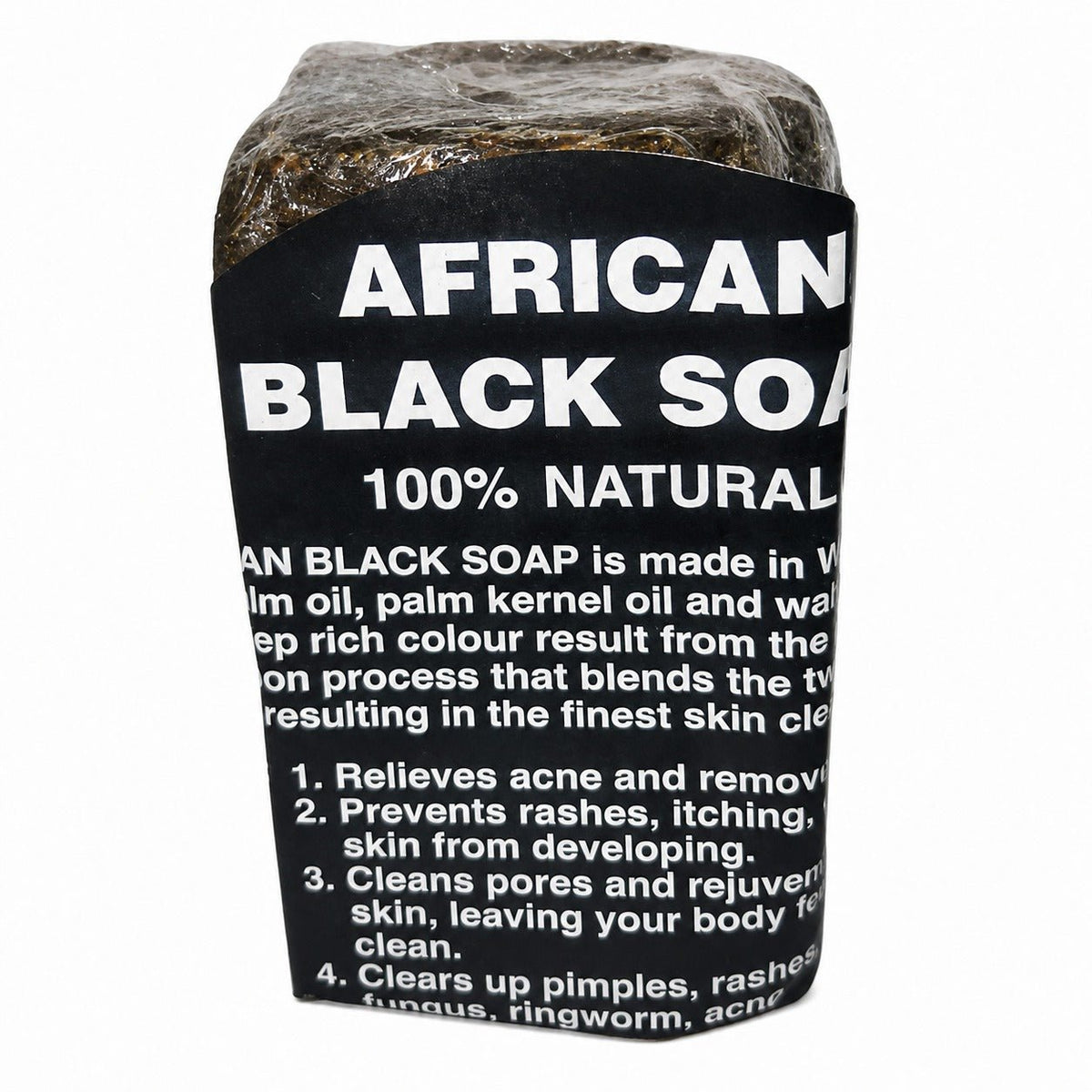 100% African Black Soap bar