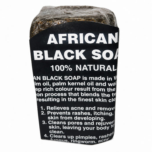 100% African Black Soap bar