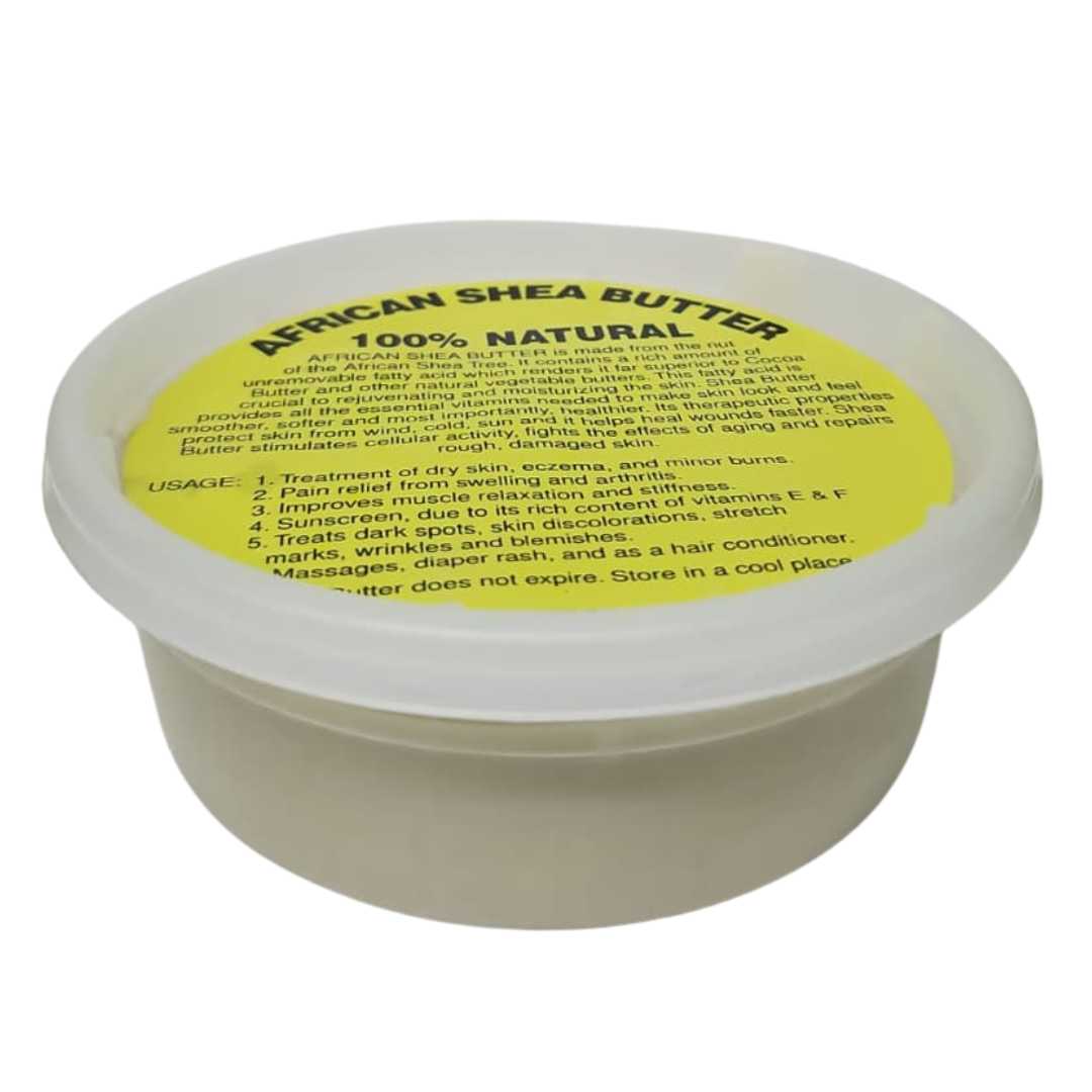 Raw African shea butter, small jar