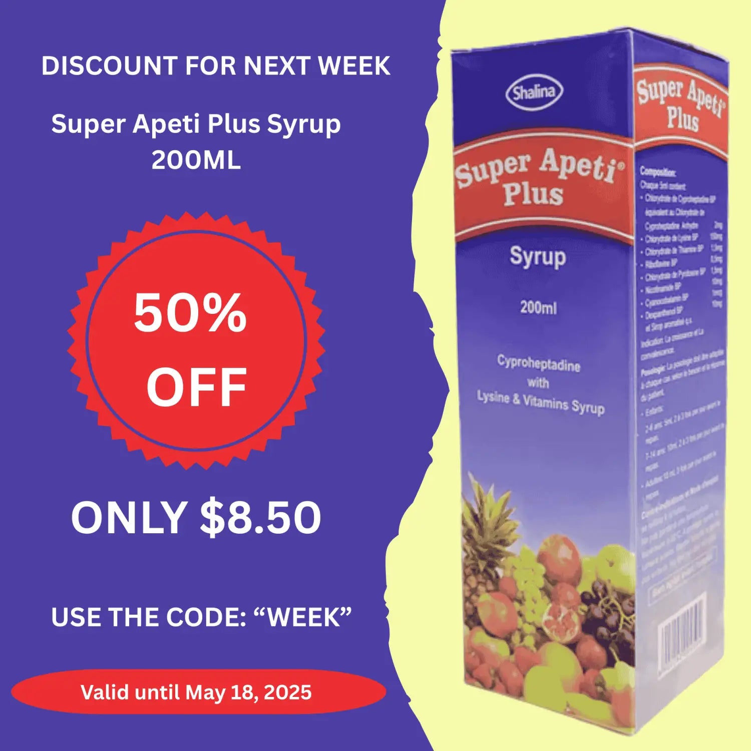 THIS WEEK’S SALE