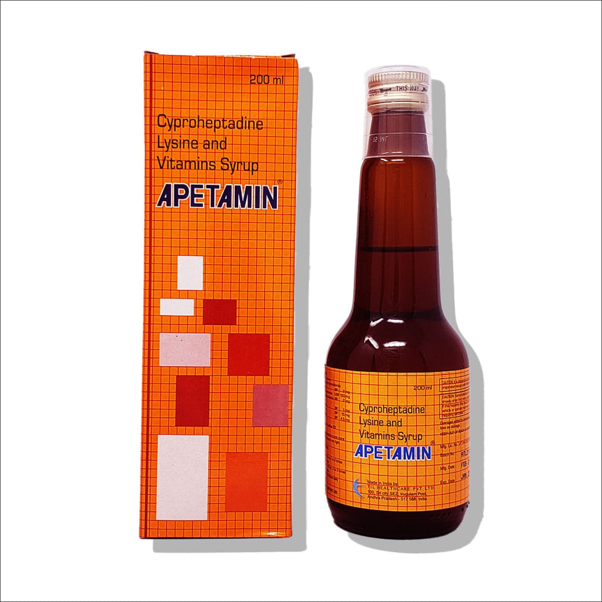 Apetamin Vitamin weight gain syrup $16.99| Fast Shipping within 2 days ...