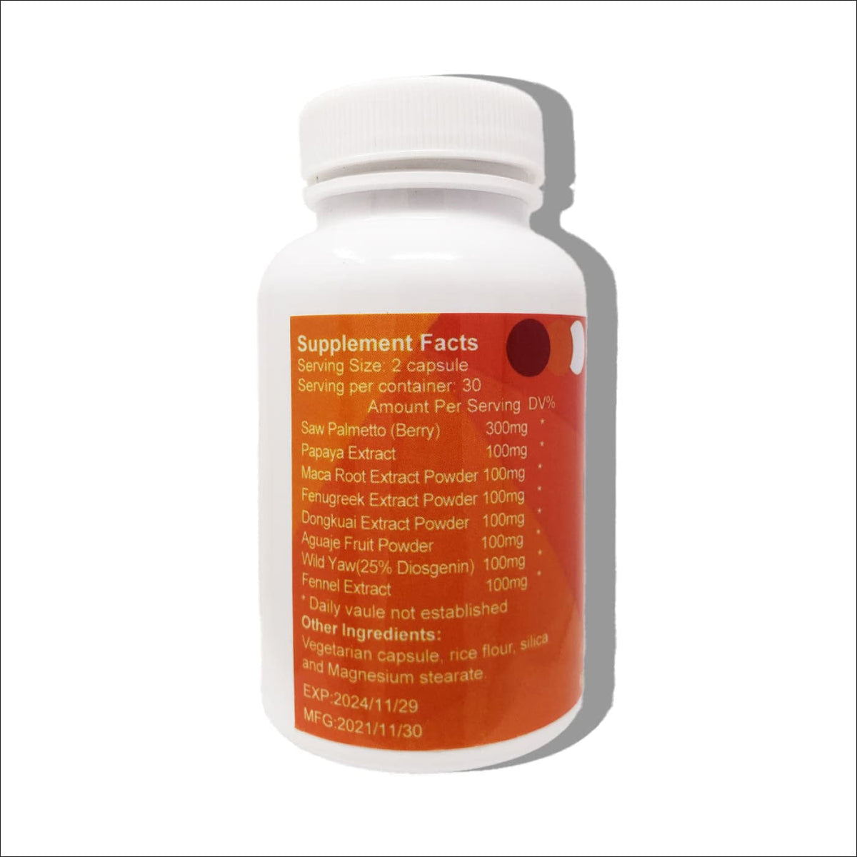 Butt & Breast enlargement with Maca root Fenugreek and other natural ingredients - Natural Curves Capsules made from natural ingredients