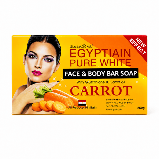 Egyptian Carrot Face & Body Soap 250g