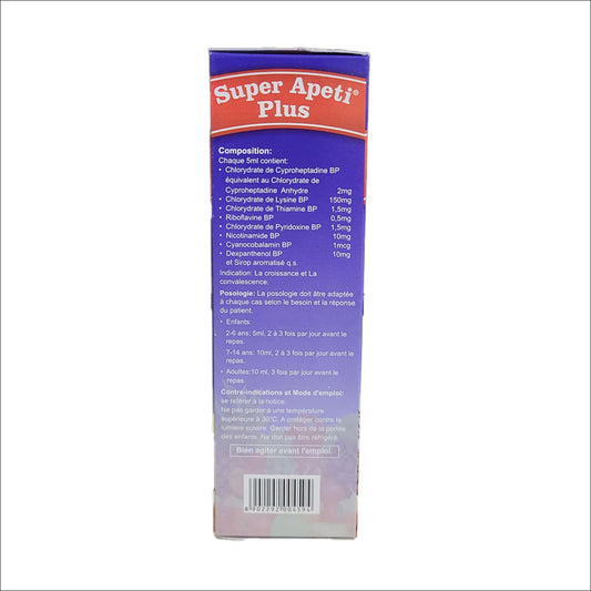 Super Apeti plus syrup 200ML