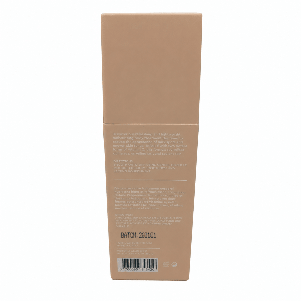 Vitamin C + Turmeric Body Cream