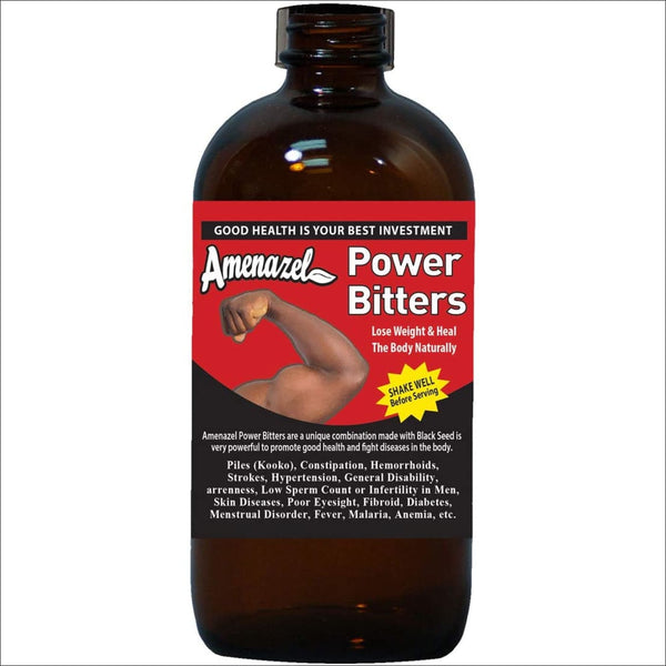 Amenazel Power Bitters 16oz - 1 Bottle - All Natural