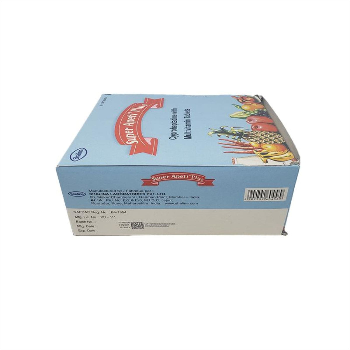 Super Apeti Plus (1000 Tablets) 50 boxes